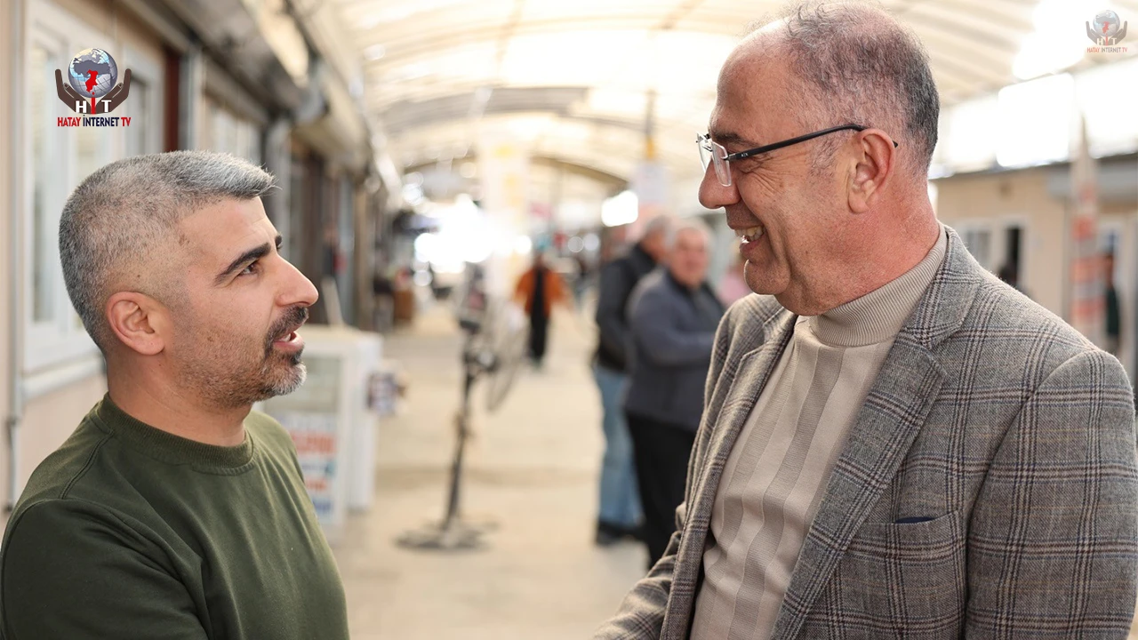 BAŞKAN YAPAR ESNAFIN TALEPLERİNİ DİNLEDİ