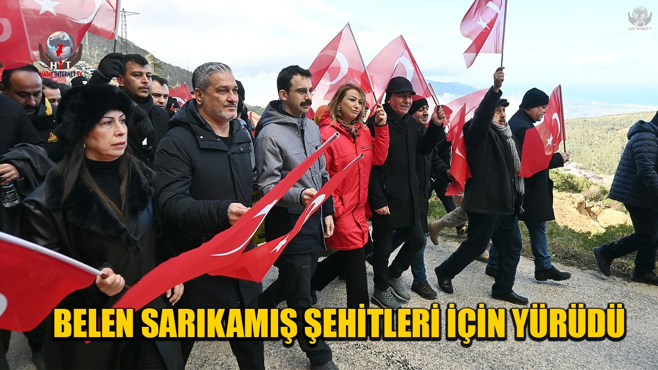 BELEN SARIKAMIŞ ŞEHİTLERİ İÇİN YÜRÜDÜ