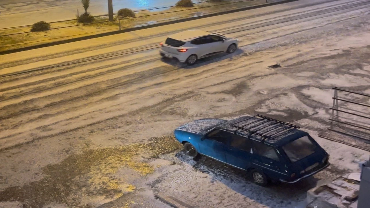 Dolu bu kez Bozyazıyı vurdu