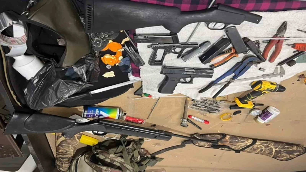 Dörtyolda kaçak silah ve uyuşturucu operasyonu: 1 tutuklama