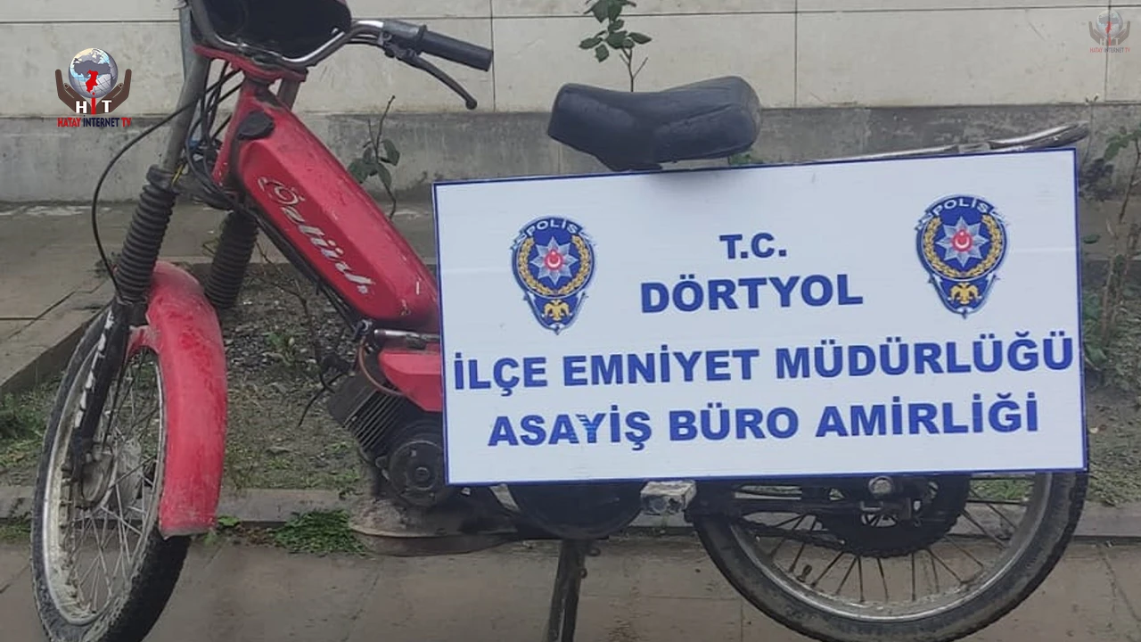 Dörtyolda motosiklet hırsızlığı: 1 kişi tutuklandı