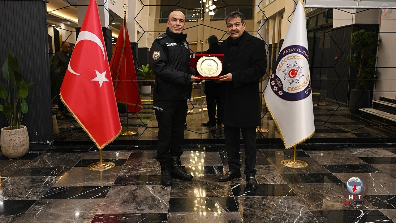 HATAY EMNİYETİNDEN EMEKLİ PERSONELE VEFA