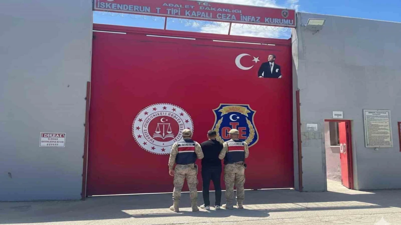 Hatayda 34 yıl hapis cezası ile aranan şahıs yakalandı