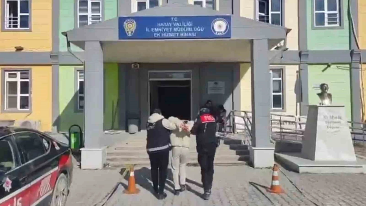Hatayda 750 bin liralık hırsızlık şüphelisi tutuklandı