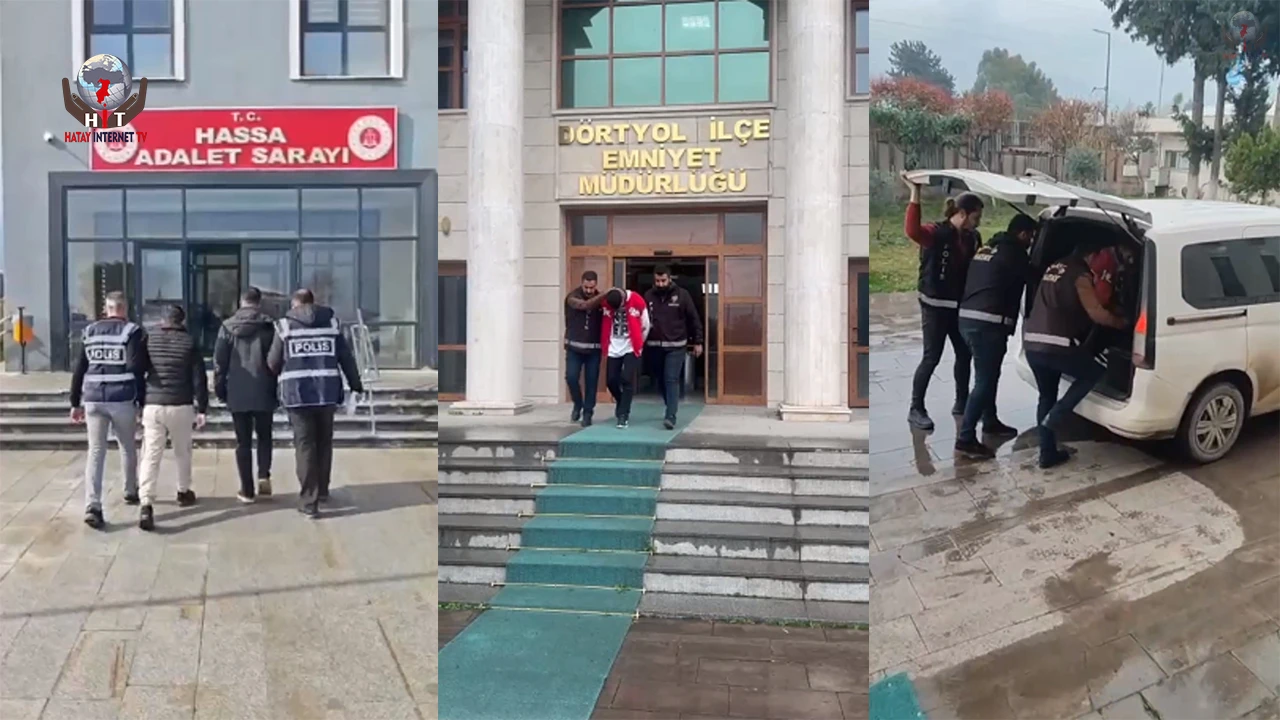 Hatayda hapis cezasıyla aranan 3 kişi yakalandı
