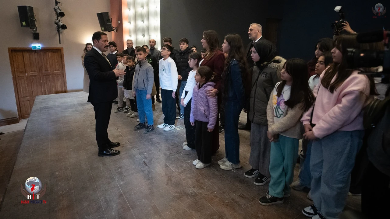 HATAYLI ÖĞRENCİLERE KARNE GÜNÜ KÜLTÜR PROGRAMI