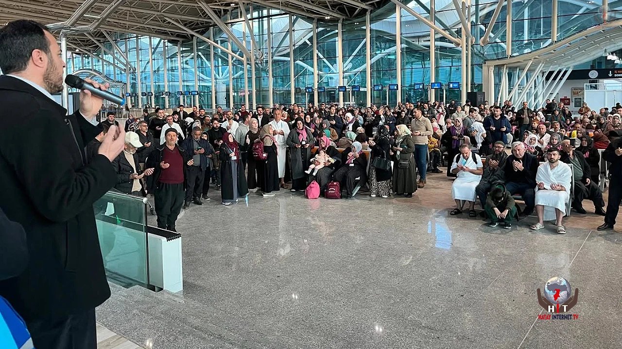 HİCAZ YOLCULARI DUALARLA UĞURLANDI