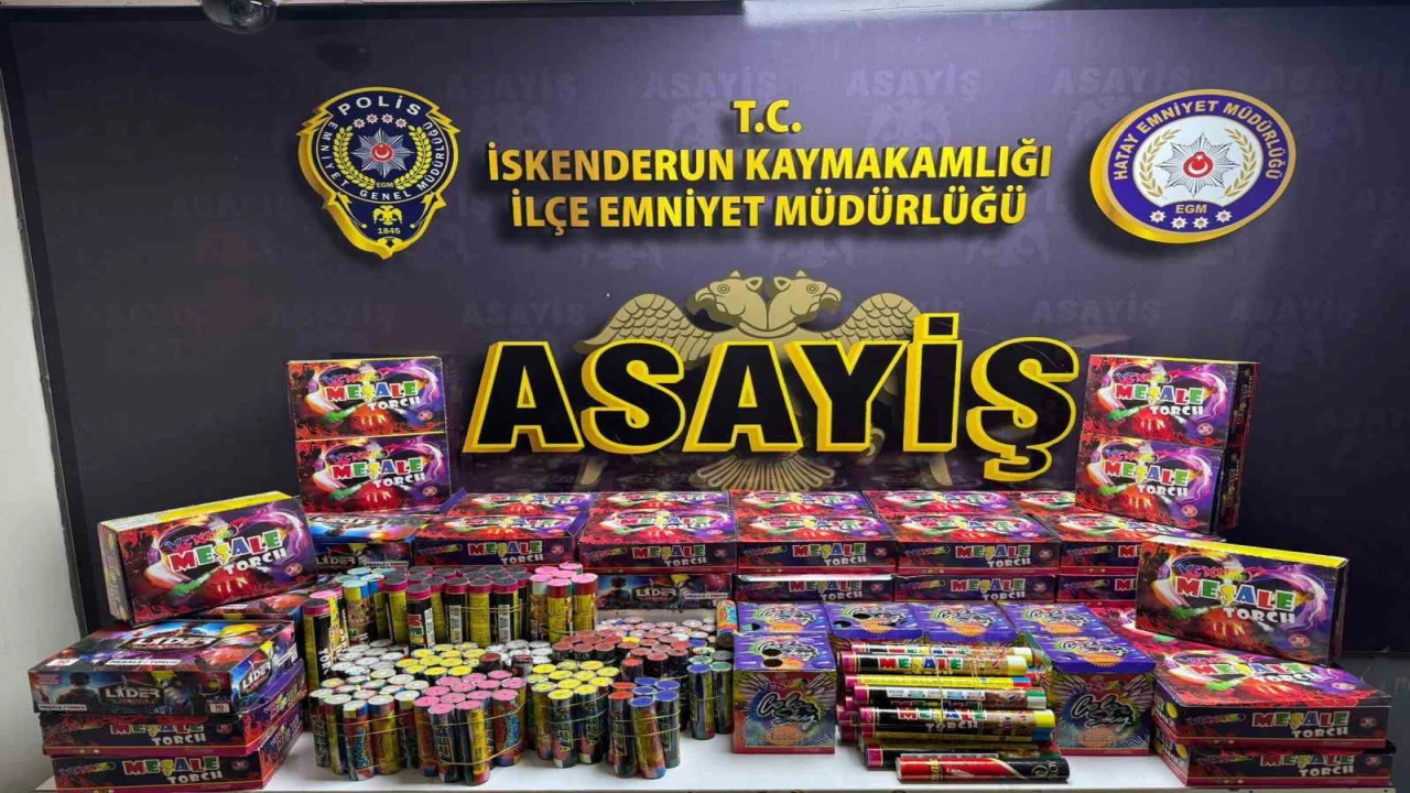 İskenderunda patlayıcı madde satışı yapan işyerlerine denetim