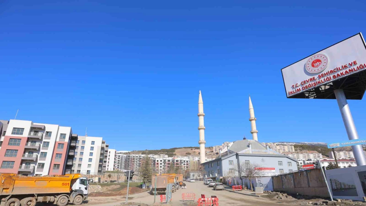 Kahramanmaraş Doğukentte yerinde dönüşümle yüzlerce konut inşa ediliyor