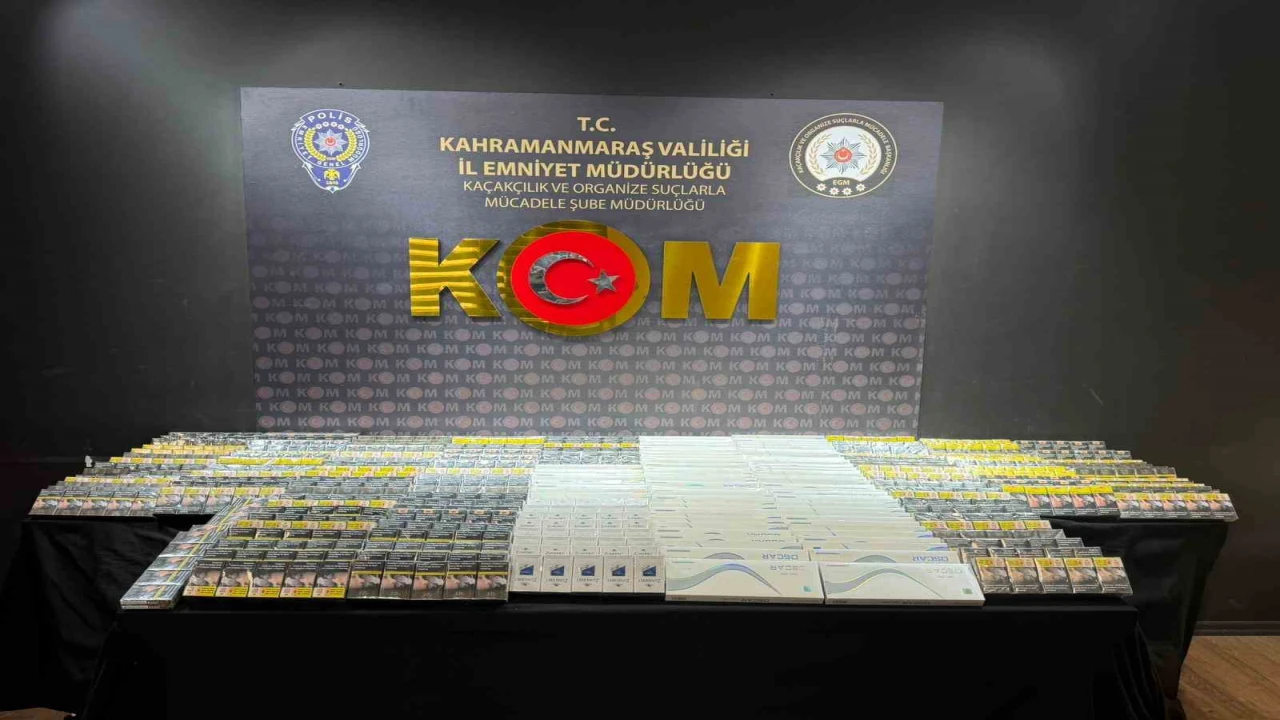 Kahramanmaraşta kaçakçılık operasyonları: 10 şahsa işlem yapıldı