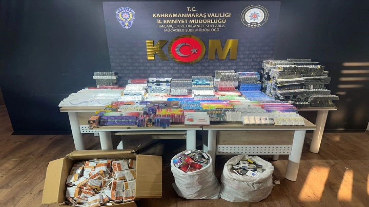 Kahramanmaraşta kaçakçılık operasyonlarında 3 şüpheli yakalandı