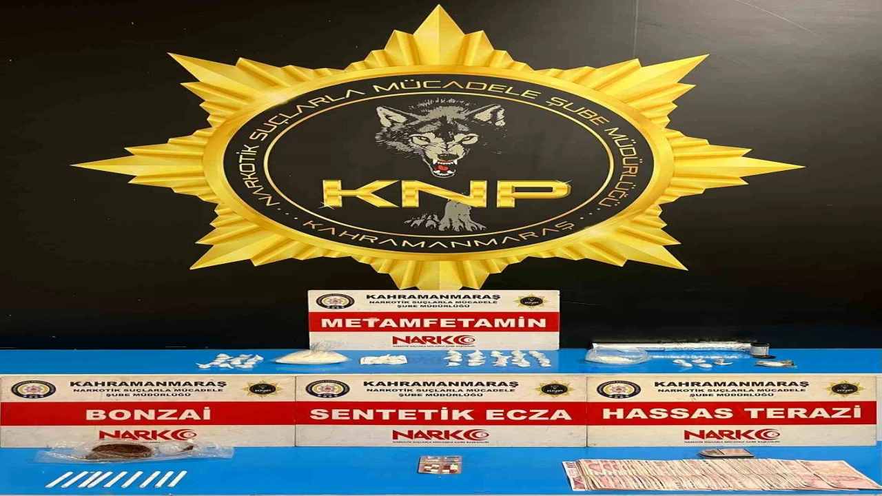 Kahramanmaraşta uyuşturucu operasyonları: 4 tutuklama