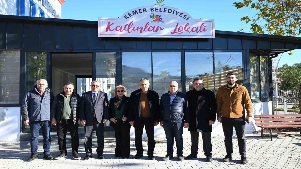 Kemer Belediyesi Kadınlar Lokali açılıyor