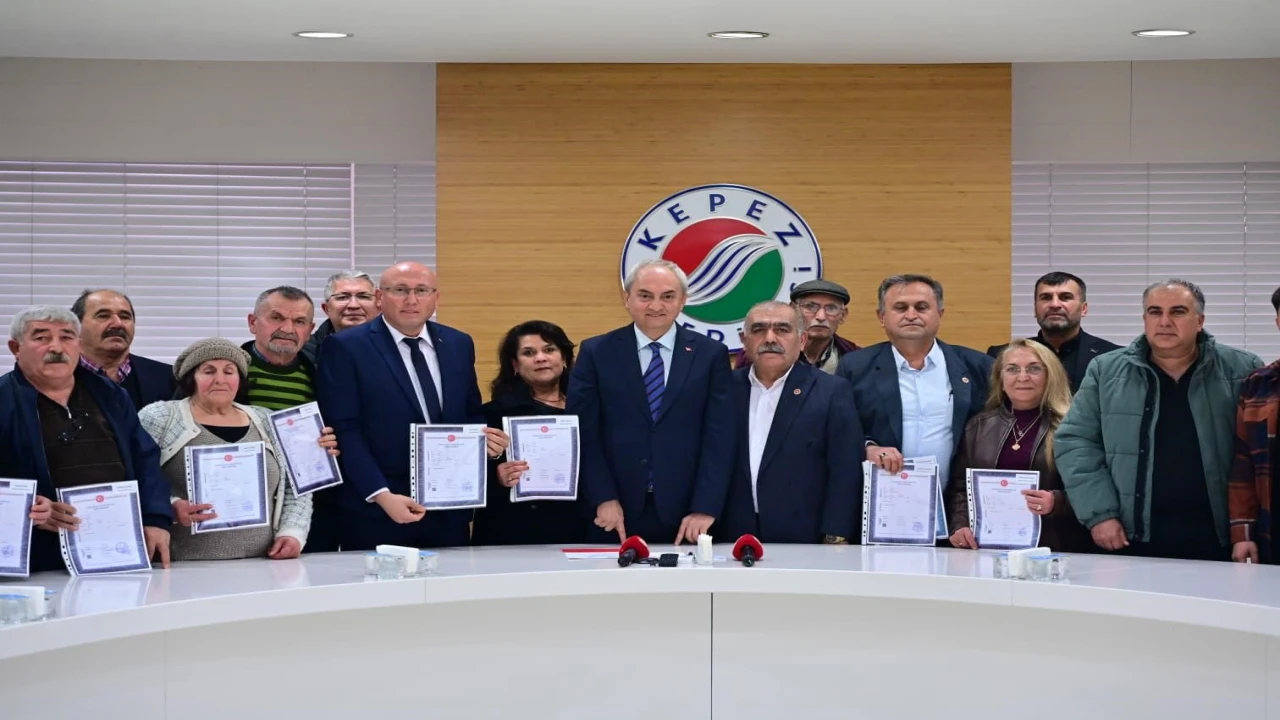 Kepezde 20 yıllık imar çıkmazı aşıldı