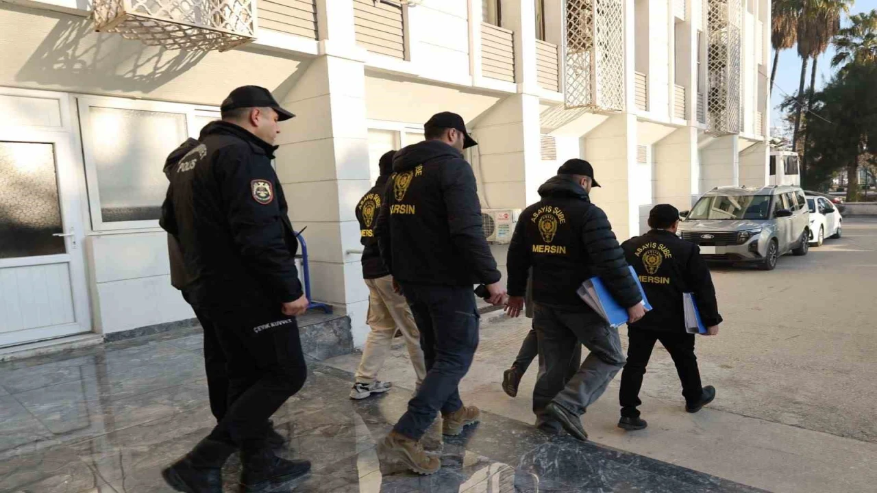 Mersin merkezli 9 ilde 450 milyonluk sazan sarmalı operasyonu: 28 gözaltı