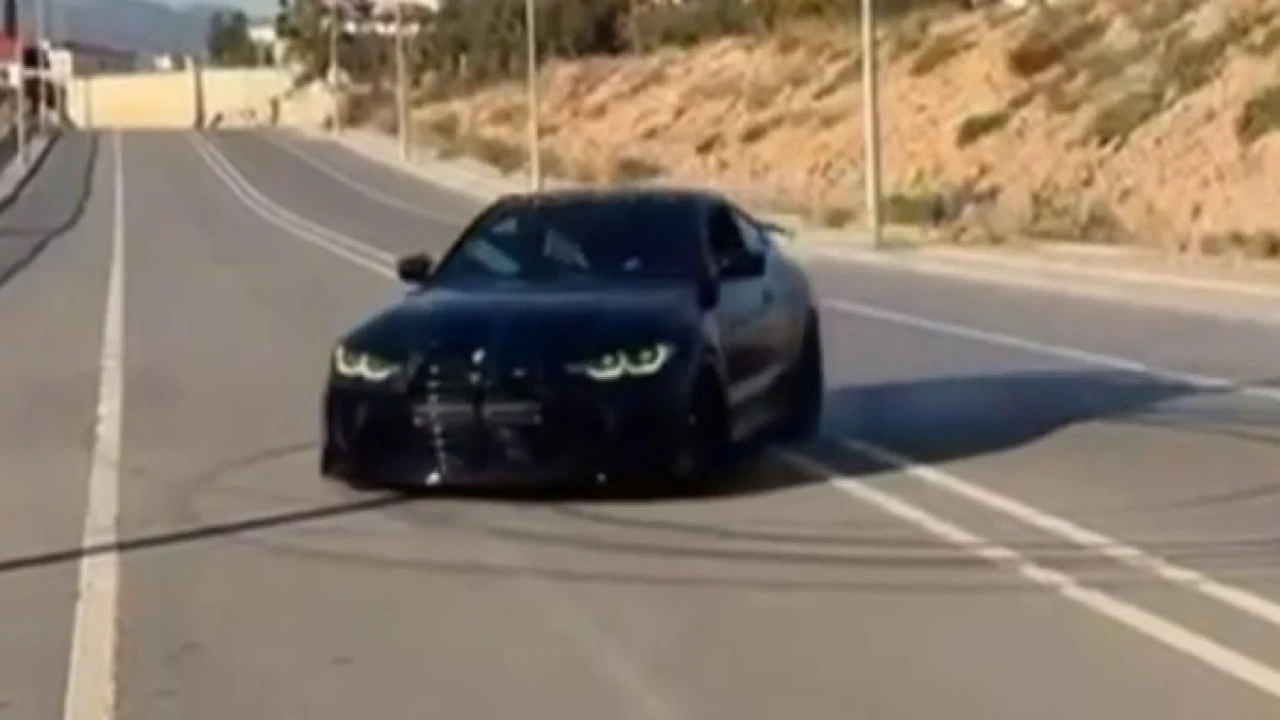 Mersinde drift atan sürücüye 58 bin TL ceza