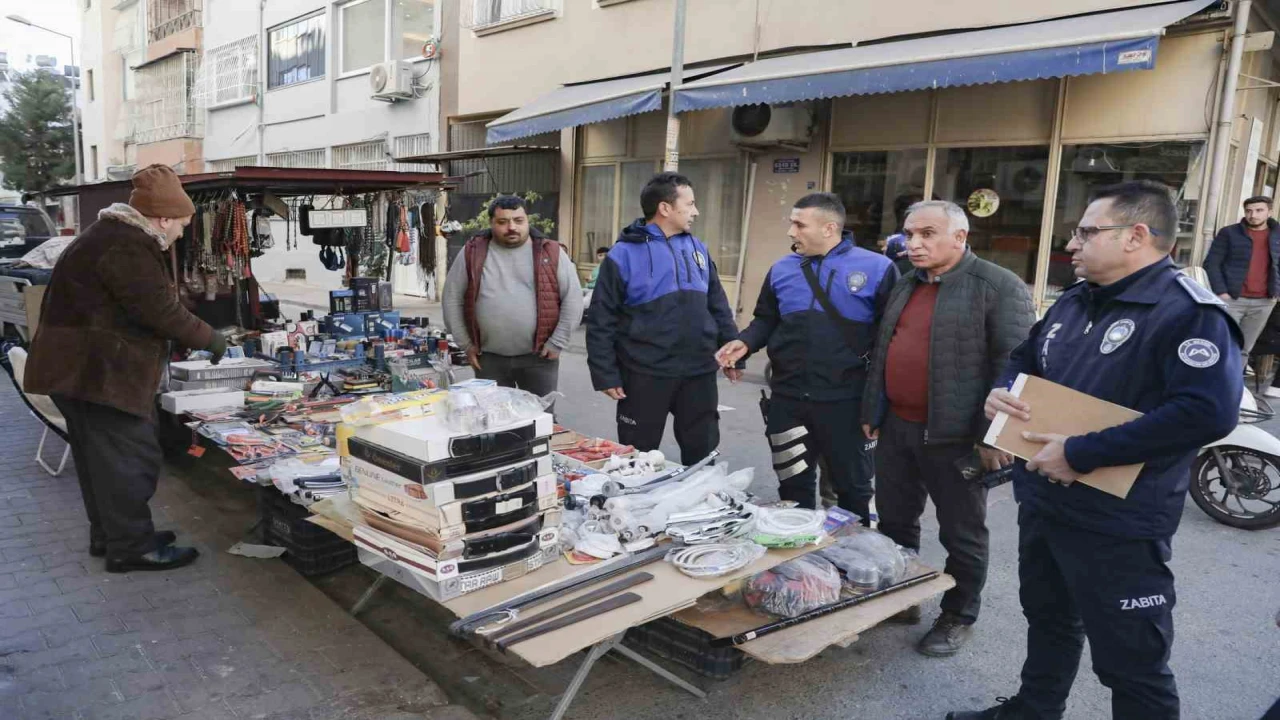 Mersinde kaldırım işgaline izin verilmiyor