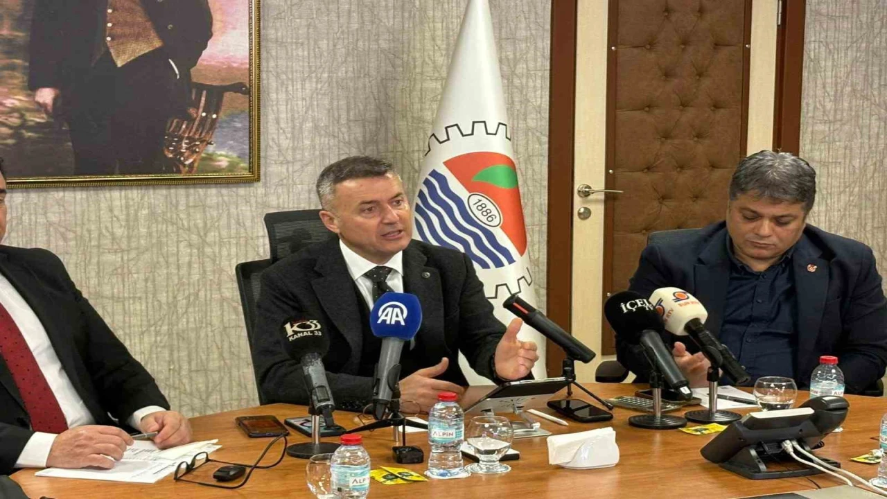 MTSO Başkanı Çakır: Mersin, yeni dünya düzeninde lojistiğin merkez üssü olacak