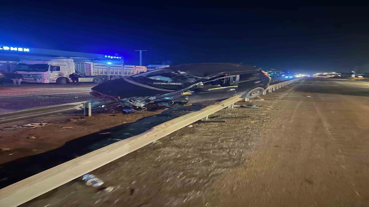 Payasta refüje çıkan otomobilin sürücüsü yaralandı