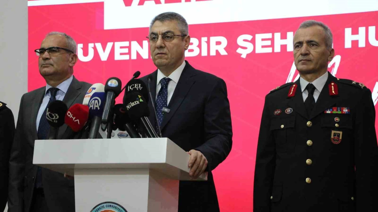 Vali Toros açıkladı: Mersinde suç oranları düştü, aydınlatma oranı yüzde 99,6ya yükseldi