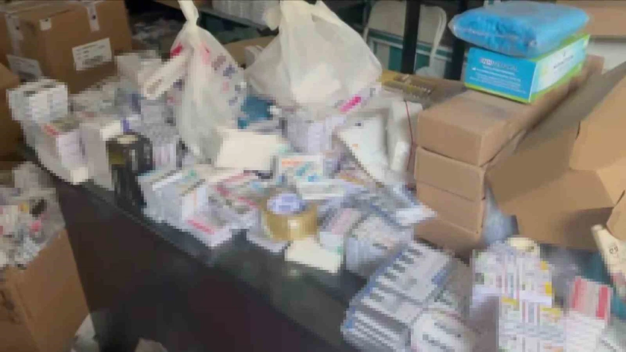 Adanada 1 milyon 123 bin kaçak ilaç ele geçirildi