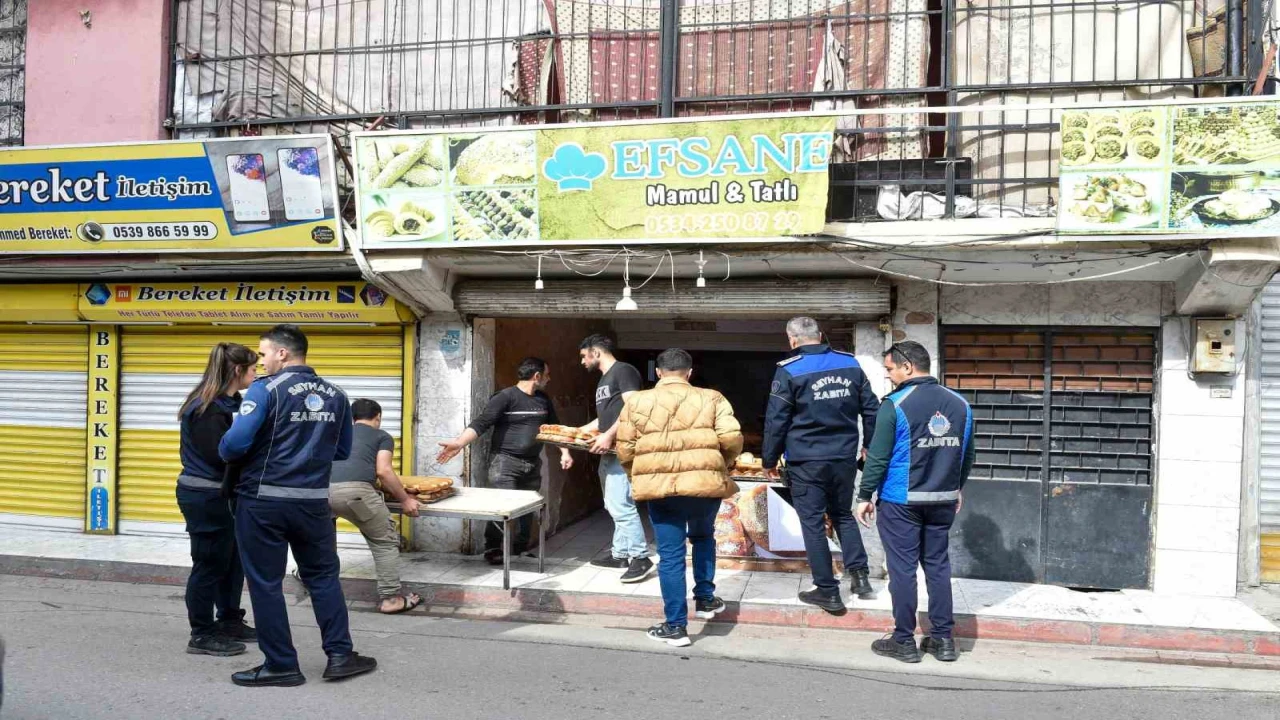 Adanada mide bulandıran görüntü: Fırın mühürlendi