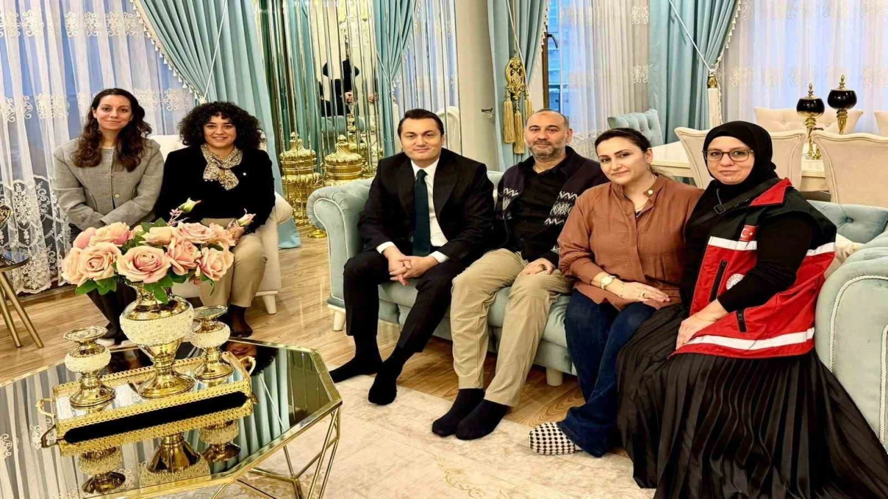 Alanya Kaymakamı Öztürkten gazilere anlamlı ziyaret