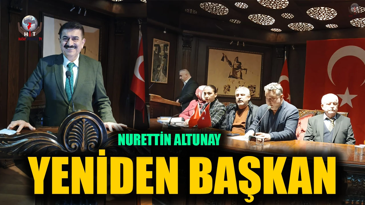 ALTUNAY ESNAFIN DESTEĞİYLE YENİDEN BAŞKAN