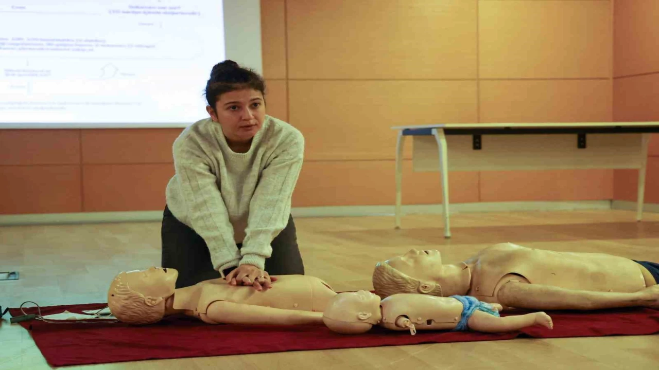 Büyükşehirde ilk yardım eğitimi