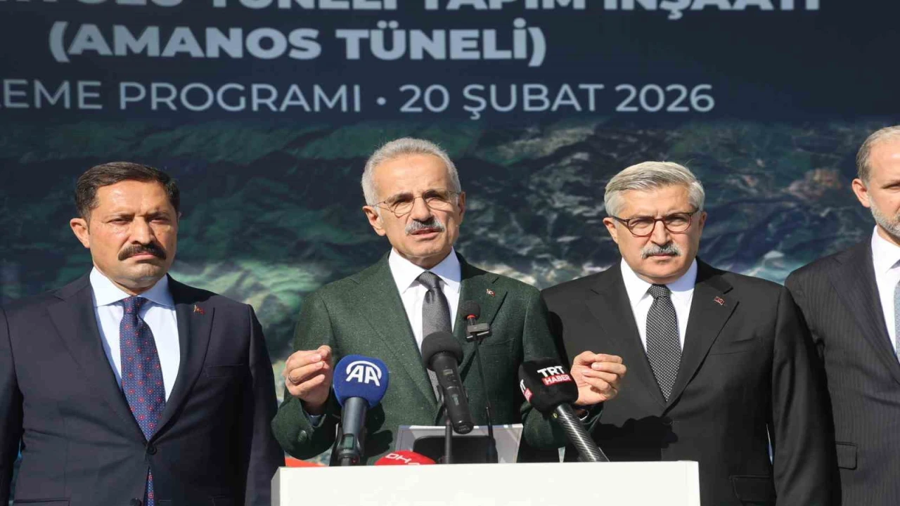 Güneydoğu Anadolu ve Arap yarımadasını İskenderun Körfezine doğrudan bağlayacak projede inşa çalışmalarına başlandı