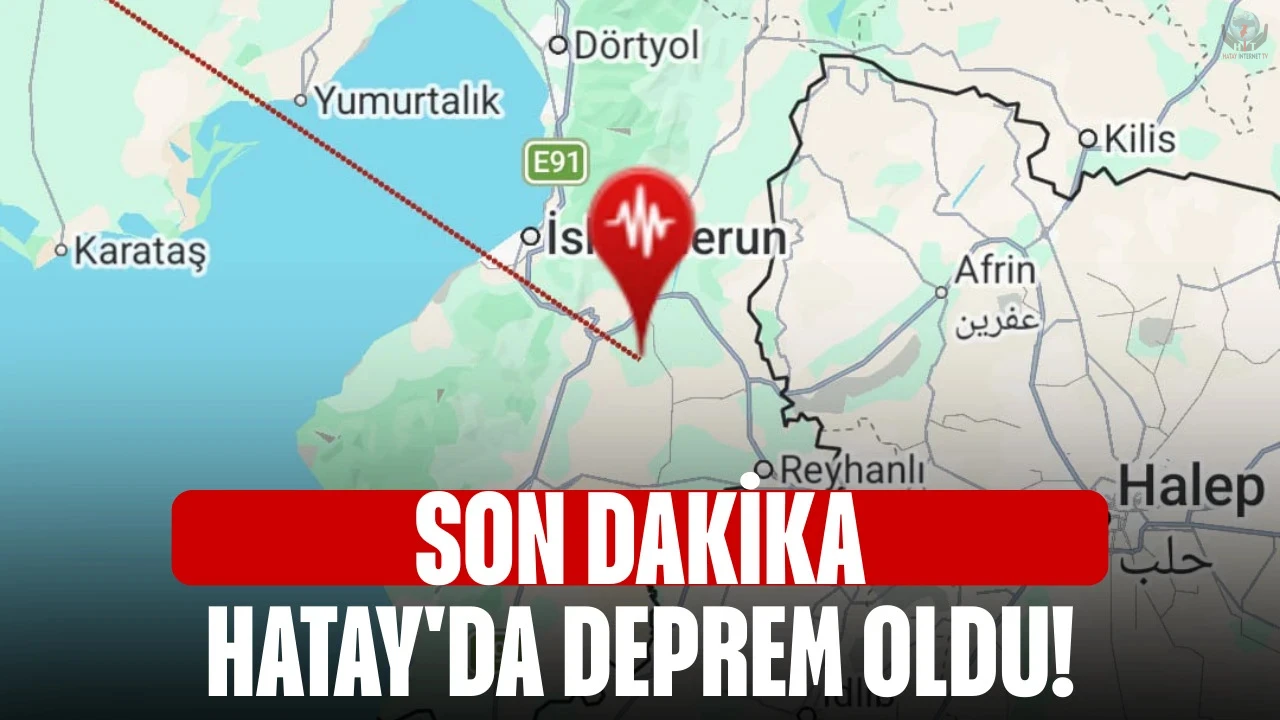 HATAY’DA 2.9’LUK DEPREM