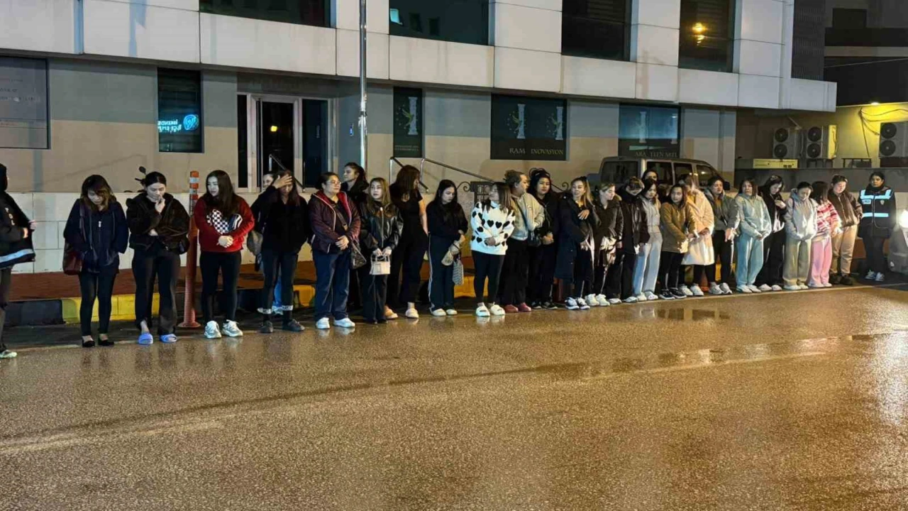 İskenderunda SPA ve masaj salonları ve apartlar denetlendi