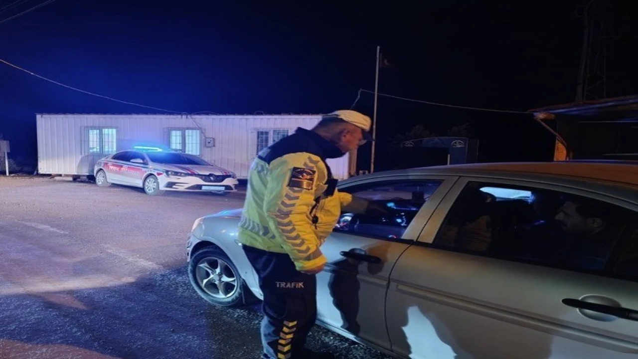 Kahramanmaraşta jandarmadan trafik denetimi: 23 bin araç kontrol edildi