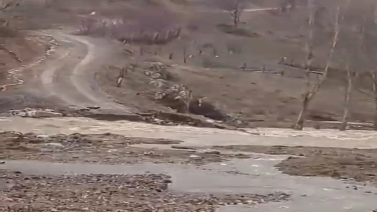 Kahramanmaraşta sağanak taşkınlara neden oldu