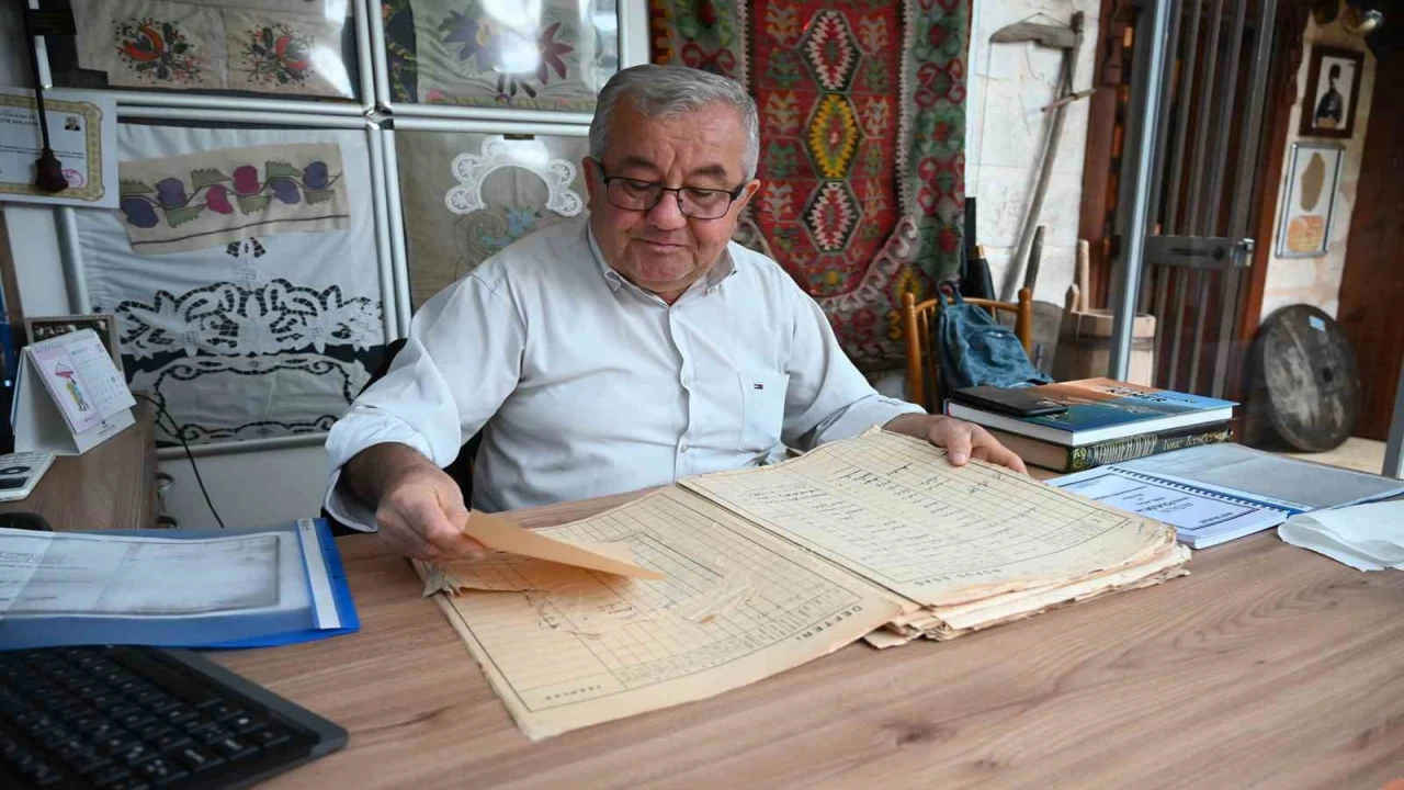 Kemerin ilk köy kütüğü kitabı dijital ortama aktarılıyor