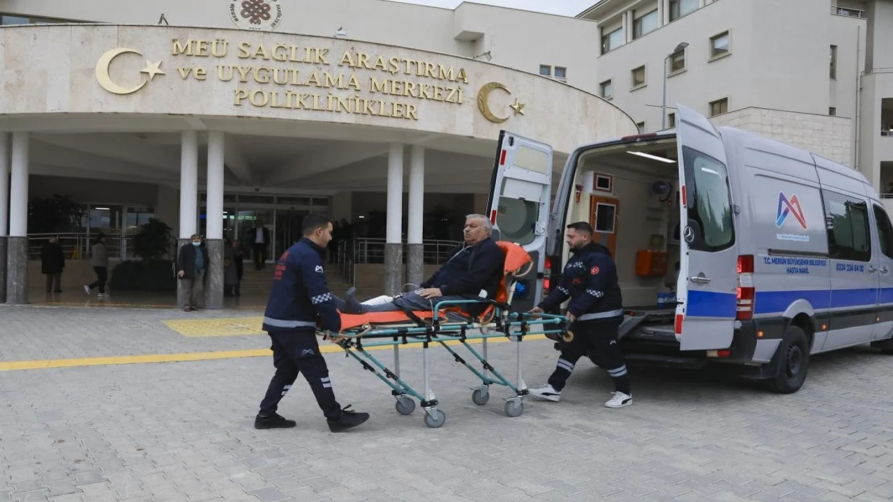 Mersinde ücretsiz hasta nakil ambulansı hizmeti 85 bin hastaya ulaştı