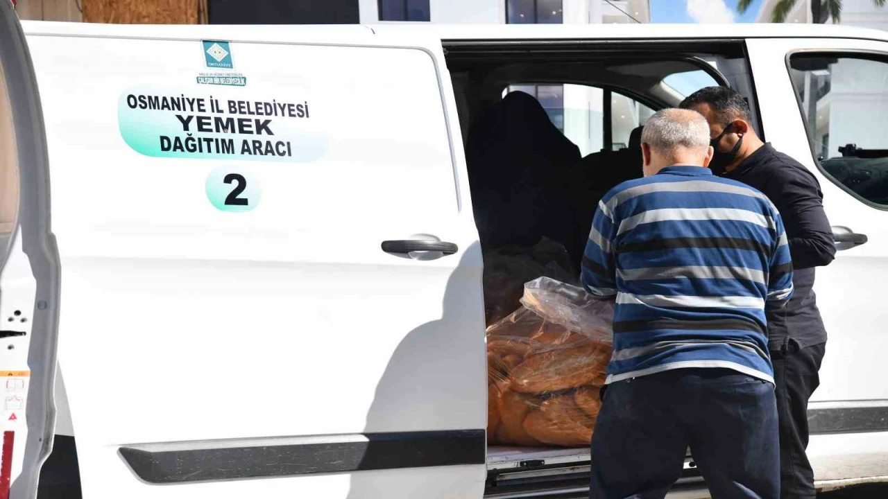 Osmaniye Belediyesinden Ramazanda 10 bin kişilik iftar hizmeti