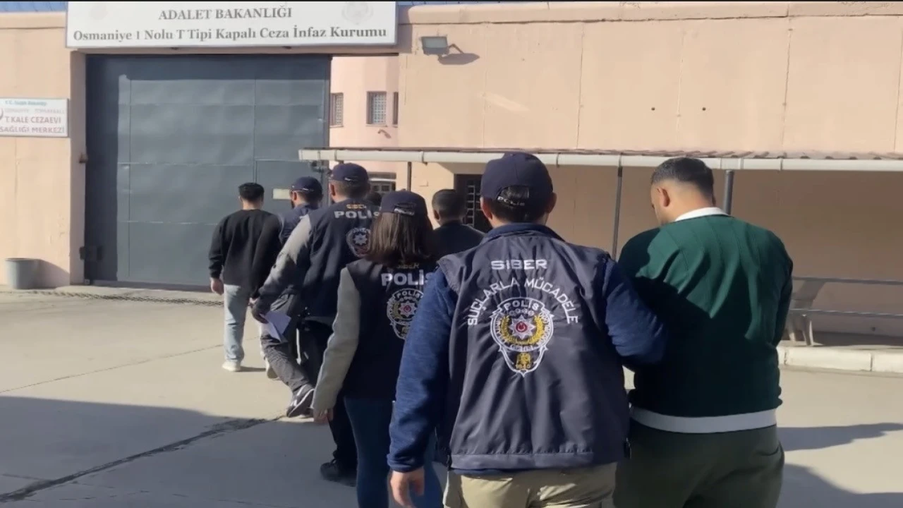 Osmaniyede sosyal medya üzerinden 410 milyonluk dolandırıcılığa 5 tutuklama