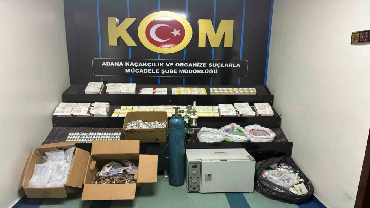 Polis evde 8 binden fazla ilaç ele geçirdi: 1 tutuklama