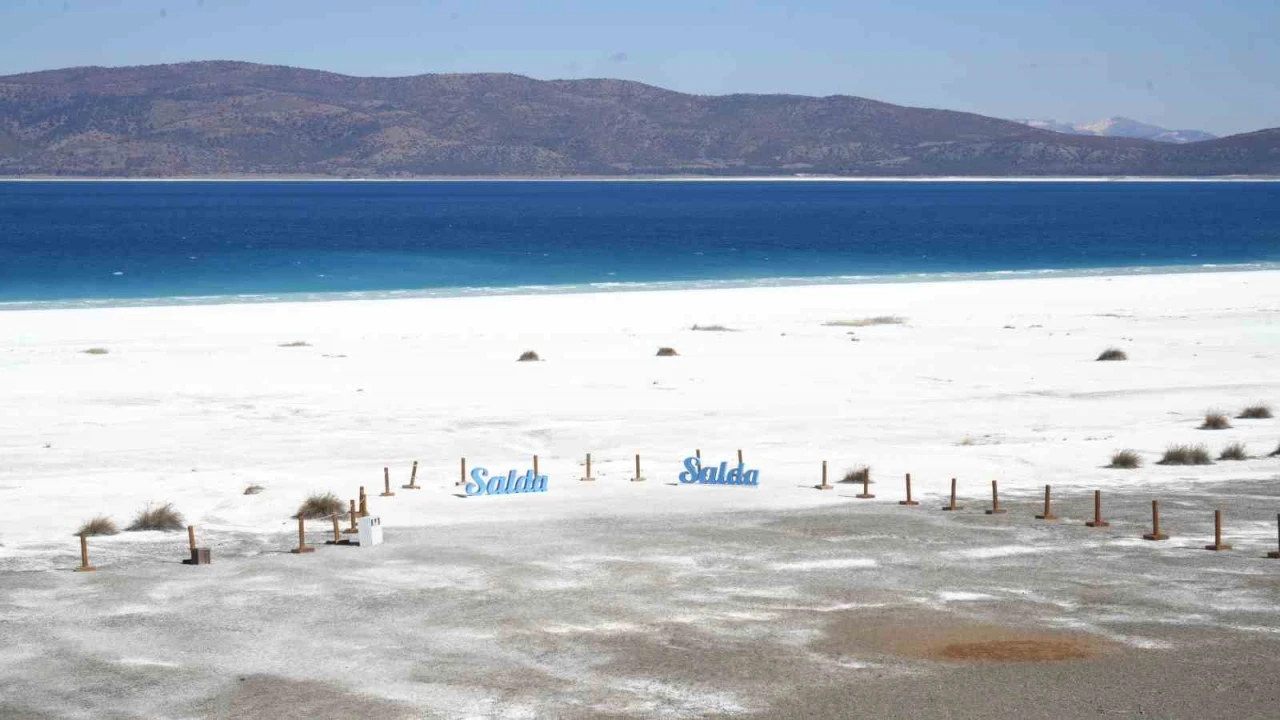 Salda Gölünde su seviyesi yükseldi