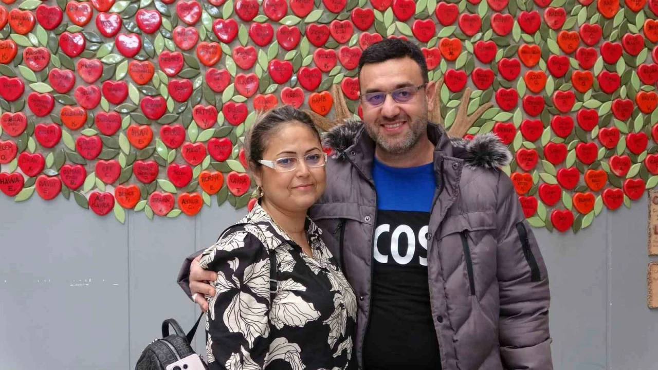 Sevgililer Gününde eşinden gelen hayat