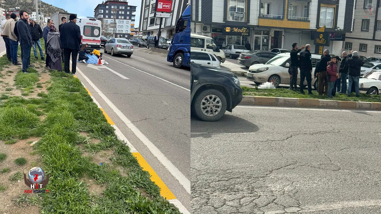 Tırın çarptığı 75 yaşındaki adam öldü