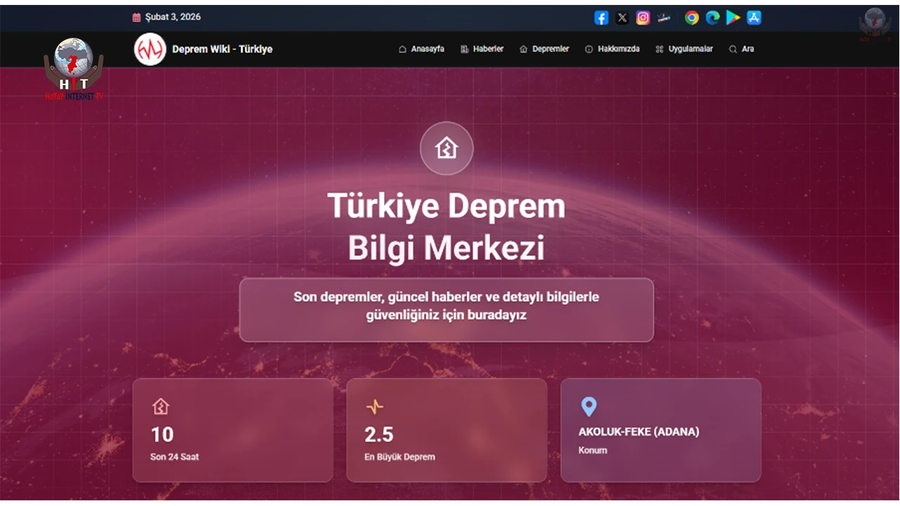Türkiye’nin Deprem Gerçeği Dijital Platformlarla Takip Ediliyor
