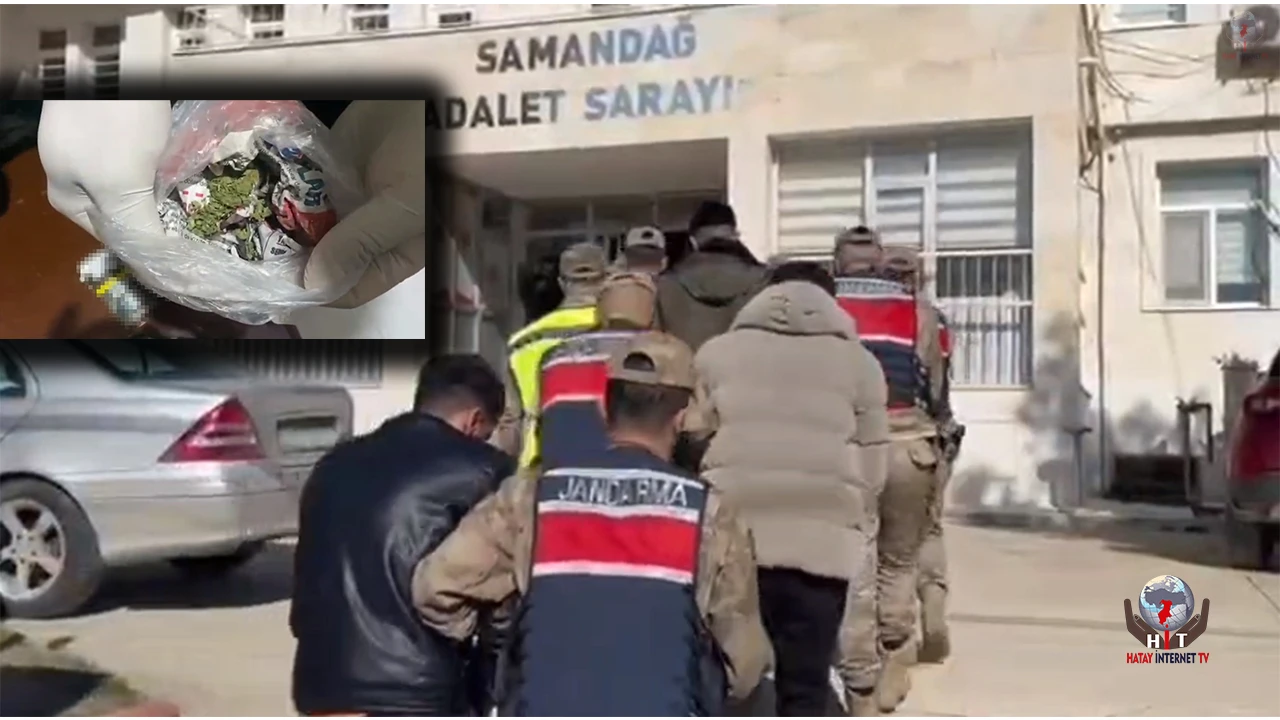 Turşu bidonunda uyuşturucu ticaretine 5 gözaltı