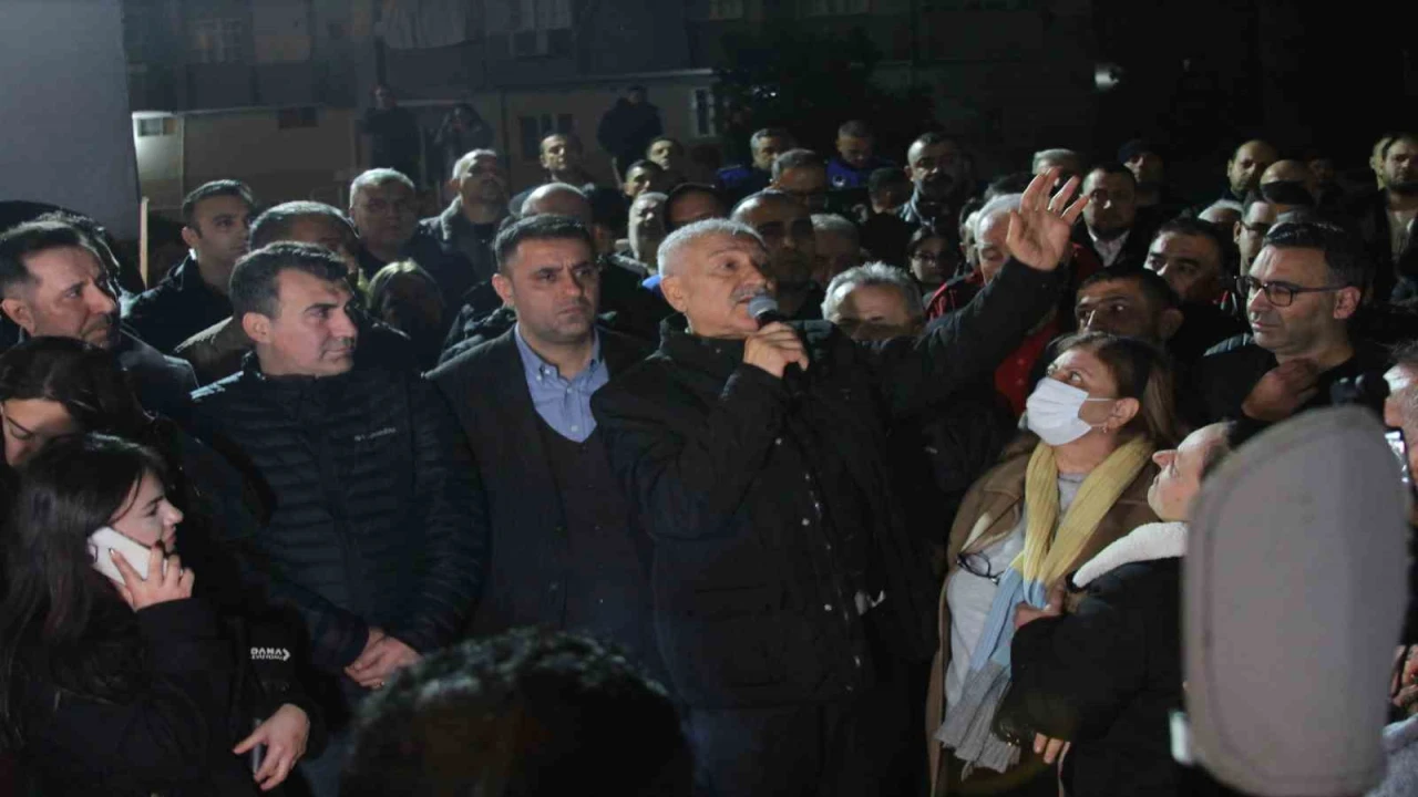 Zeydan Karalar tahliye sonrası Adanada anma etkinliklerine katıldı