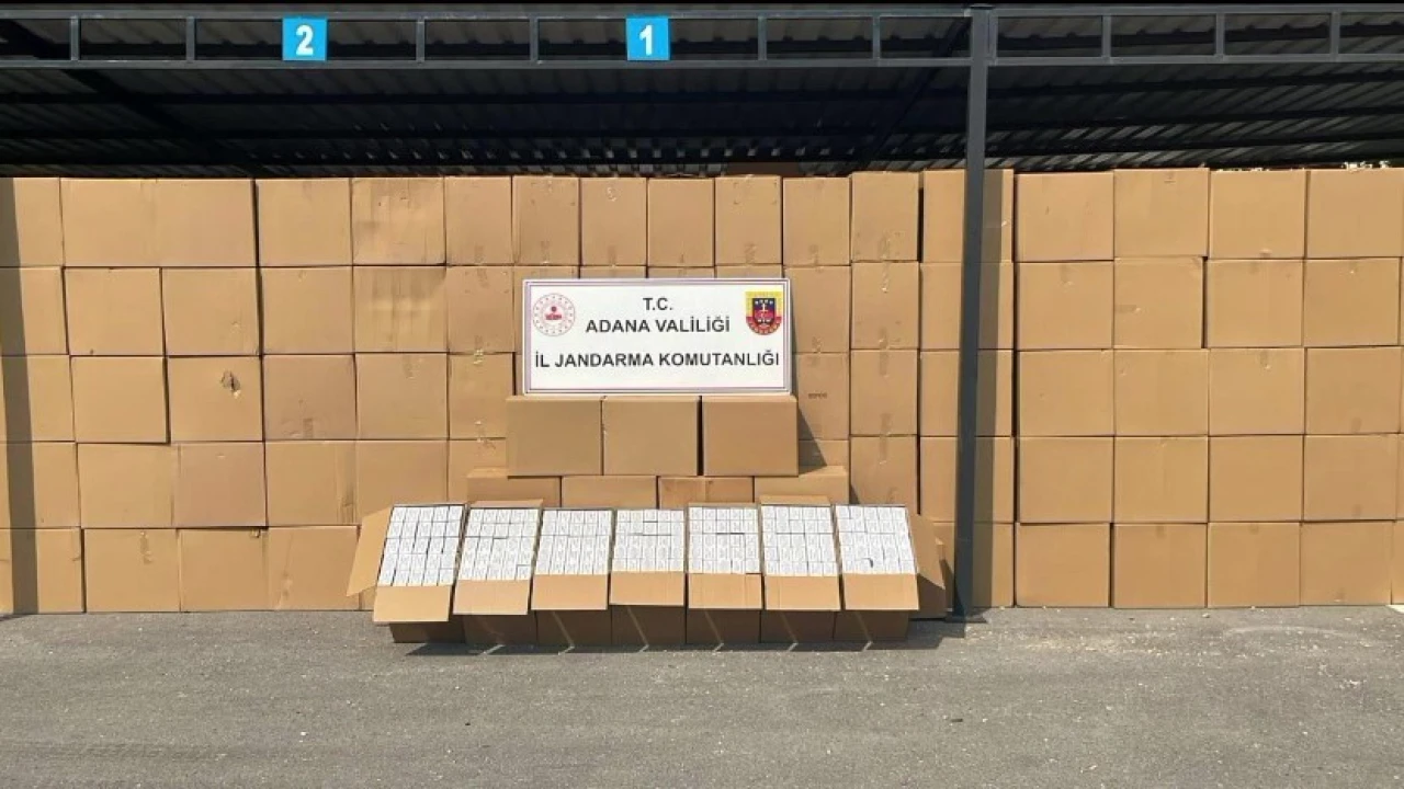 16 milyon 400 bin kaçak makaron ele geçirildi