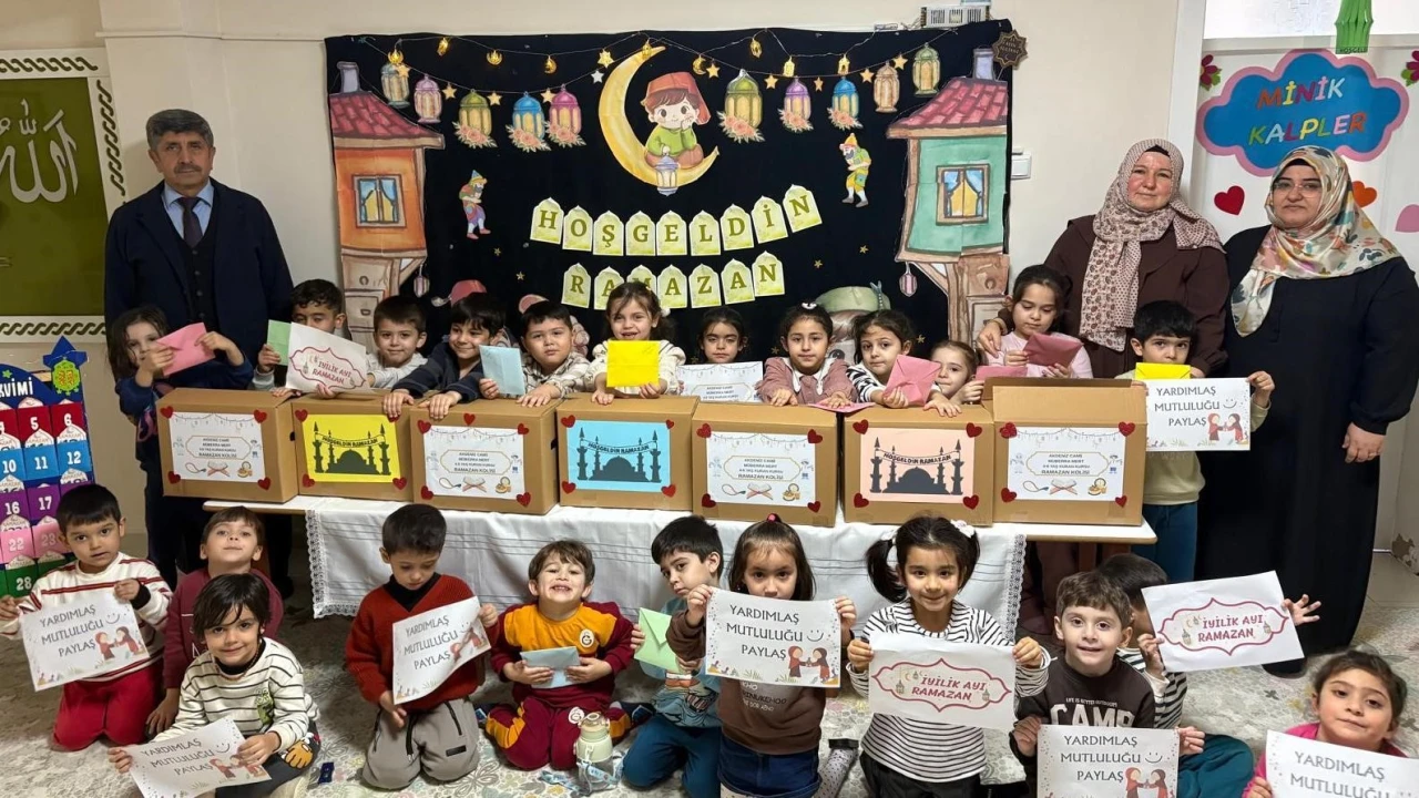 Anamurda miniklerden Ramazan dayanışması