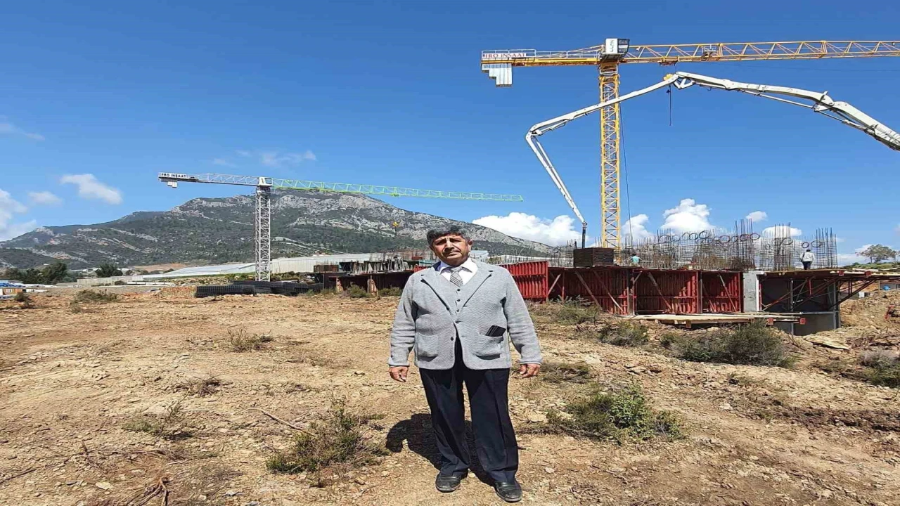 Anamurda yapılacak caminin kıblesi yerinde belirlendi