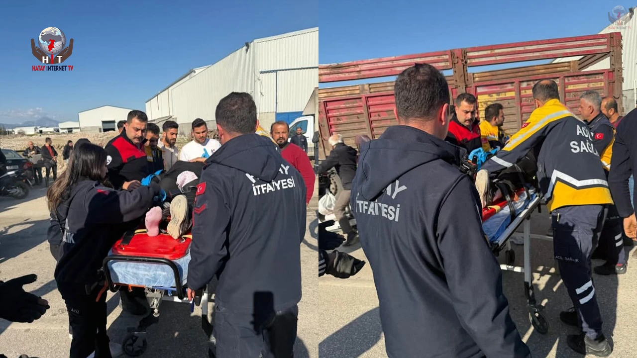 Antakyada trafik kazası: 1 yaralı