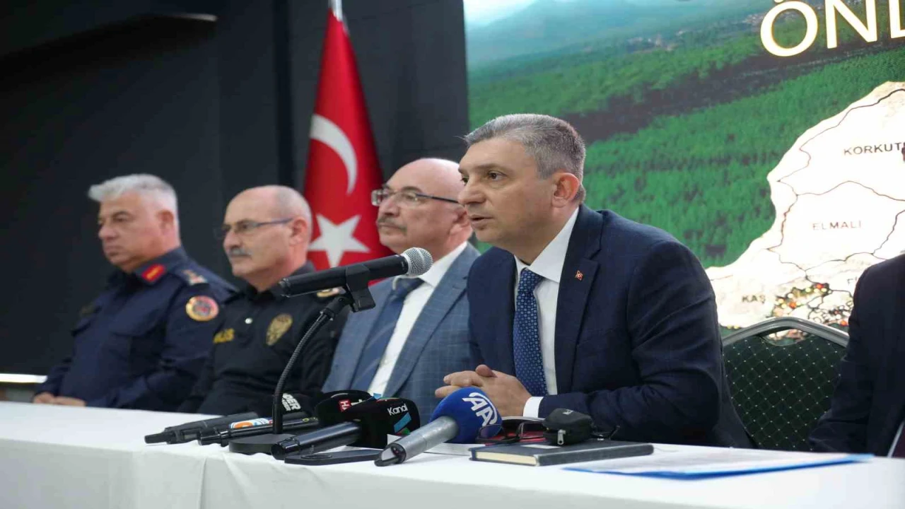 Antalyadan orman yangınlarına karşı yeni model: Riskli alan ve döneme özel acil kod sistemi